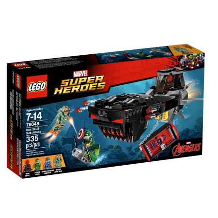 LEGO Super Heroes 76048 Atak Żelaznej Czaszki Marvel